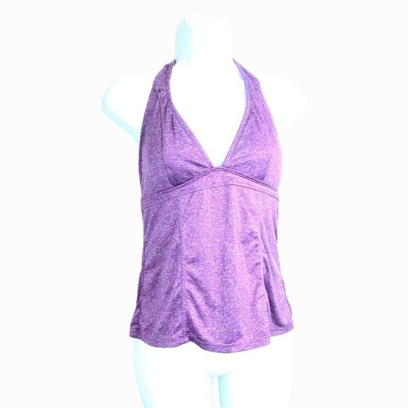 ATHLETA Halter Tank Top Swim Tankini Workout S - Picture 6 of 9